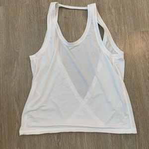 Lululemon white Tied To It tank